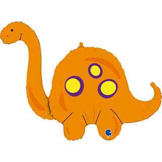 Brontosaurus Dinosaur Supershape Foil Balloon