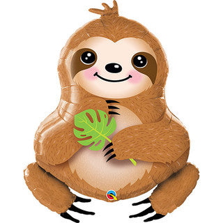 Sloth Supershape Foil Balloon