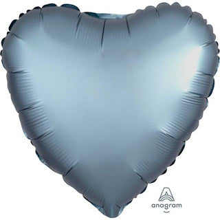Plain Heart Blue 18" Balloon