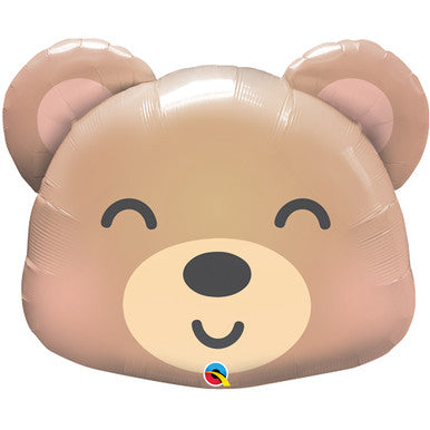 Bear Head Supershape Foil Balloon