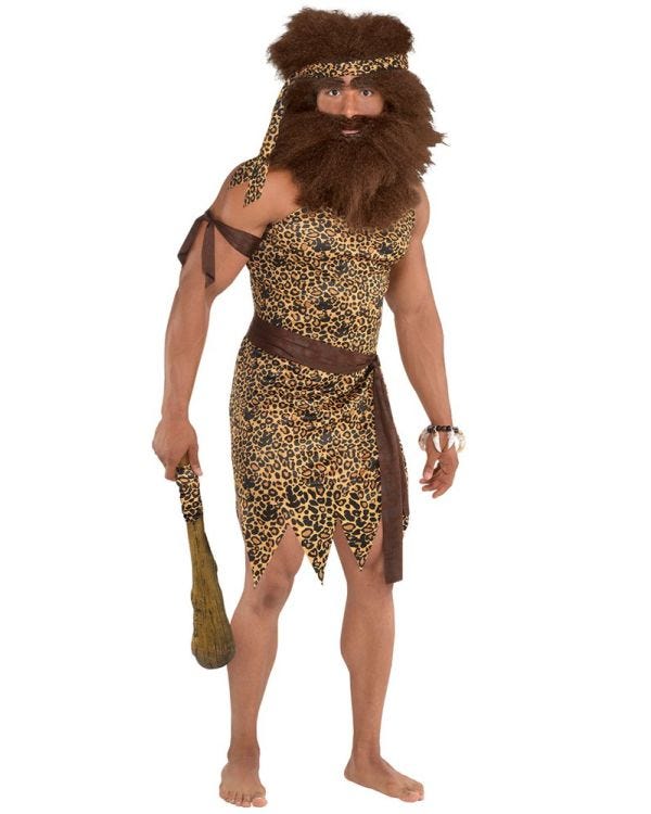 Caveman Deluxe Costume