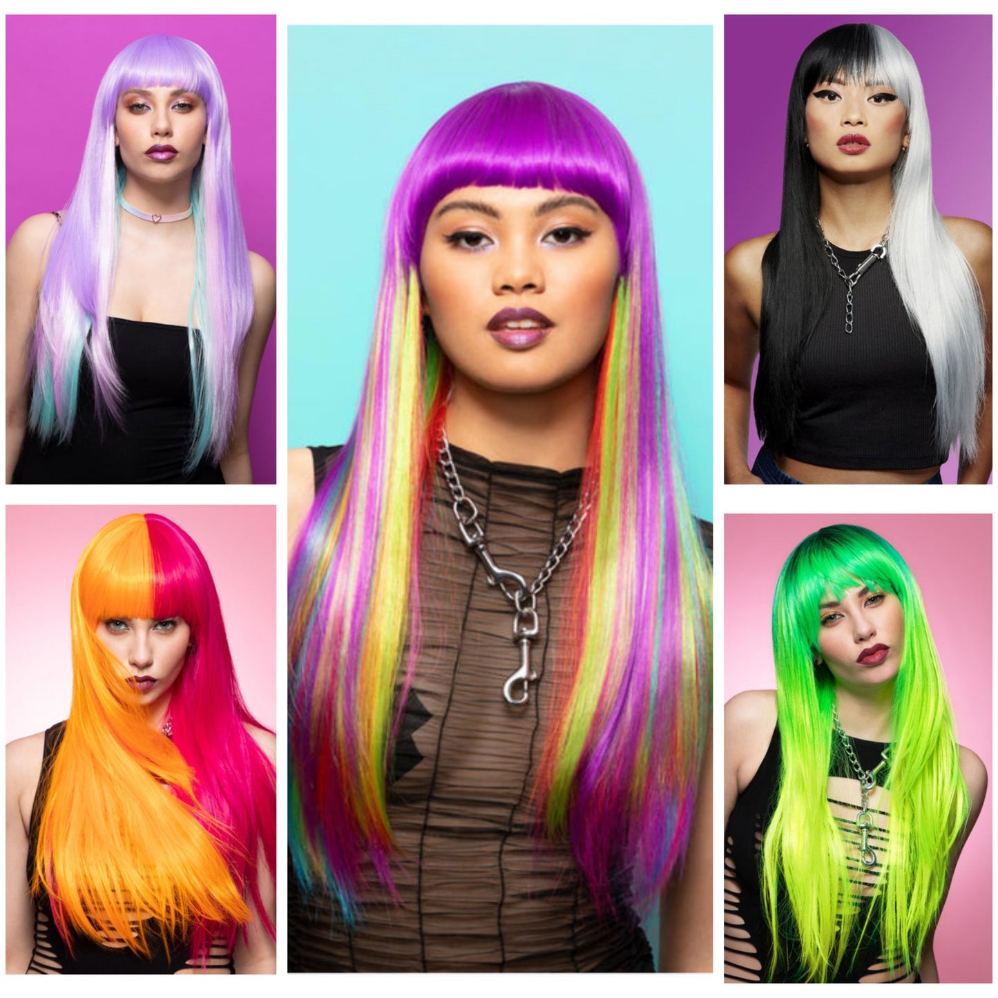 Manic Panic Deluxe Heat Resistant Downtown Diva Wig