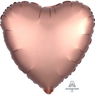Plain Heart Yellow/ Gold/ Rose 18" Balloon