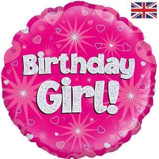 Birthday Girl 18" Foil Balloon