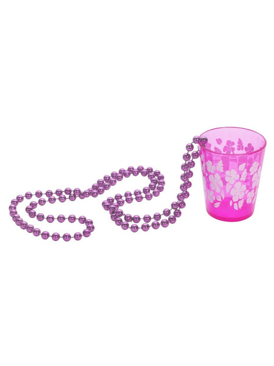Shot Glass on Bead Necklace