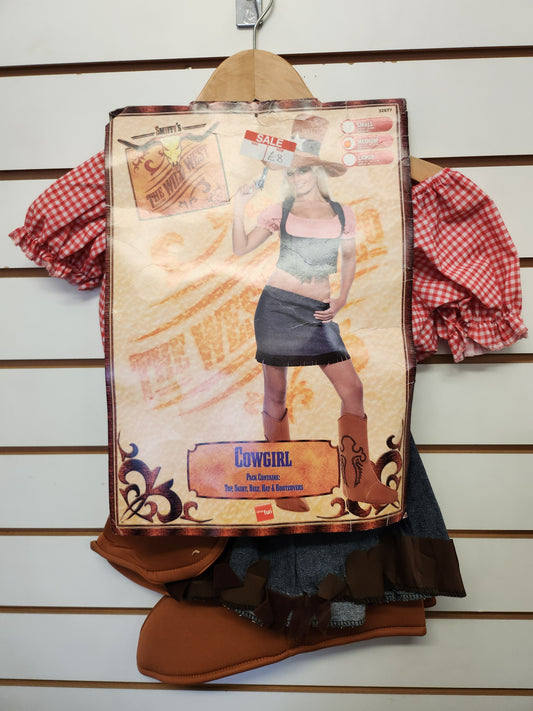 Cowgirl Big Hat Costume 12-14