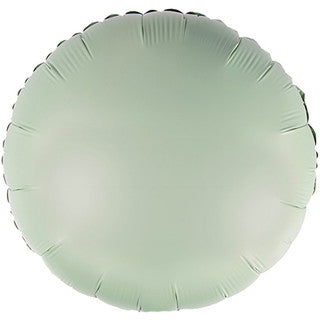 Plain Round Green 18" Balloon