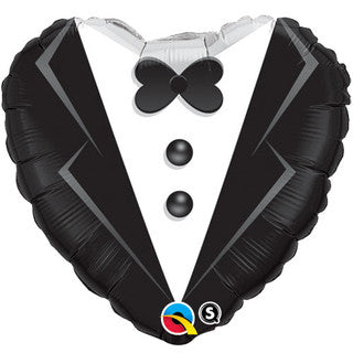 Wedding Tux 18" Foil Balloon