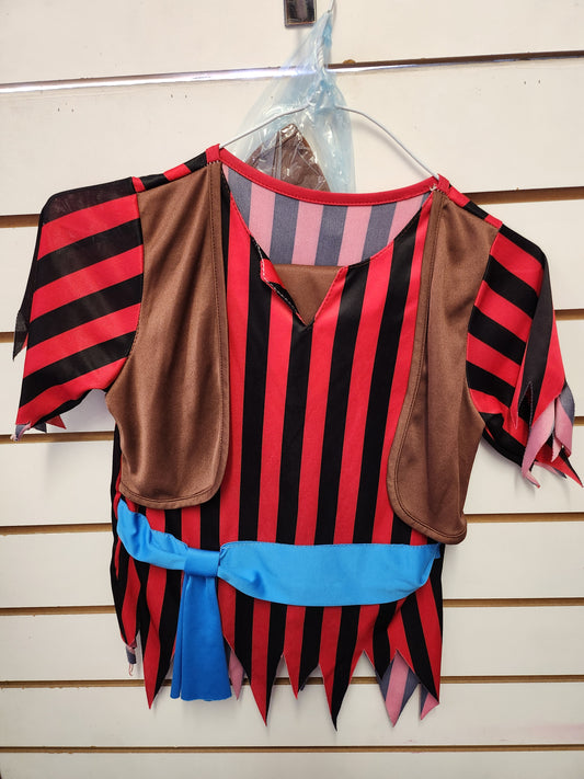 Brown Pirate Child Costume 7-9