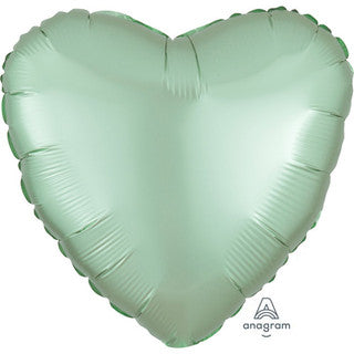 Plain Heart Green 18" Balloon