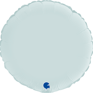 Plain Round Light Blue 18" Balloon