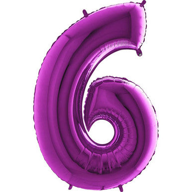 Giant Foil Number Balloon - 6