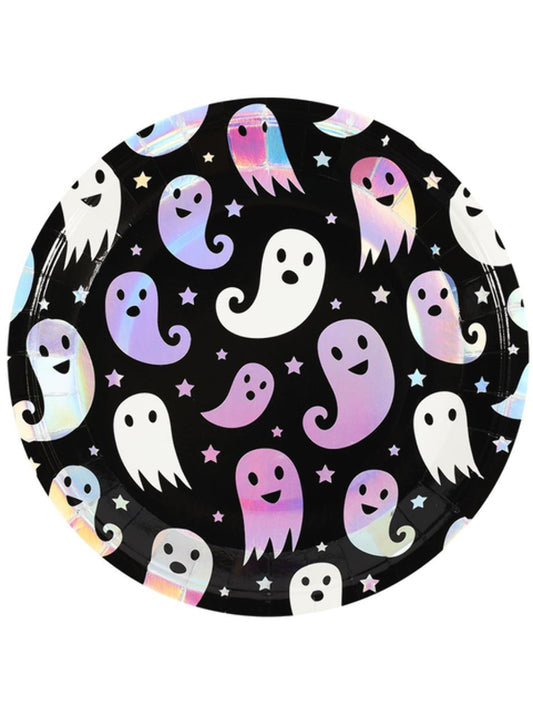 Holographic Ghost Tableware Plates