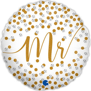 Mr or Mrs 18" Foil Balloon