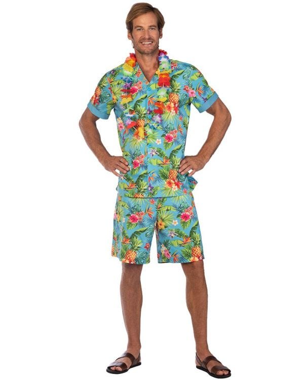 Hawaiian Man/ Beach Ken Costume