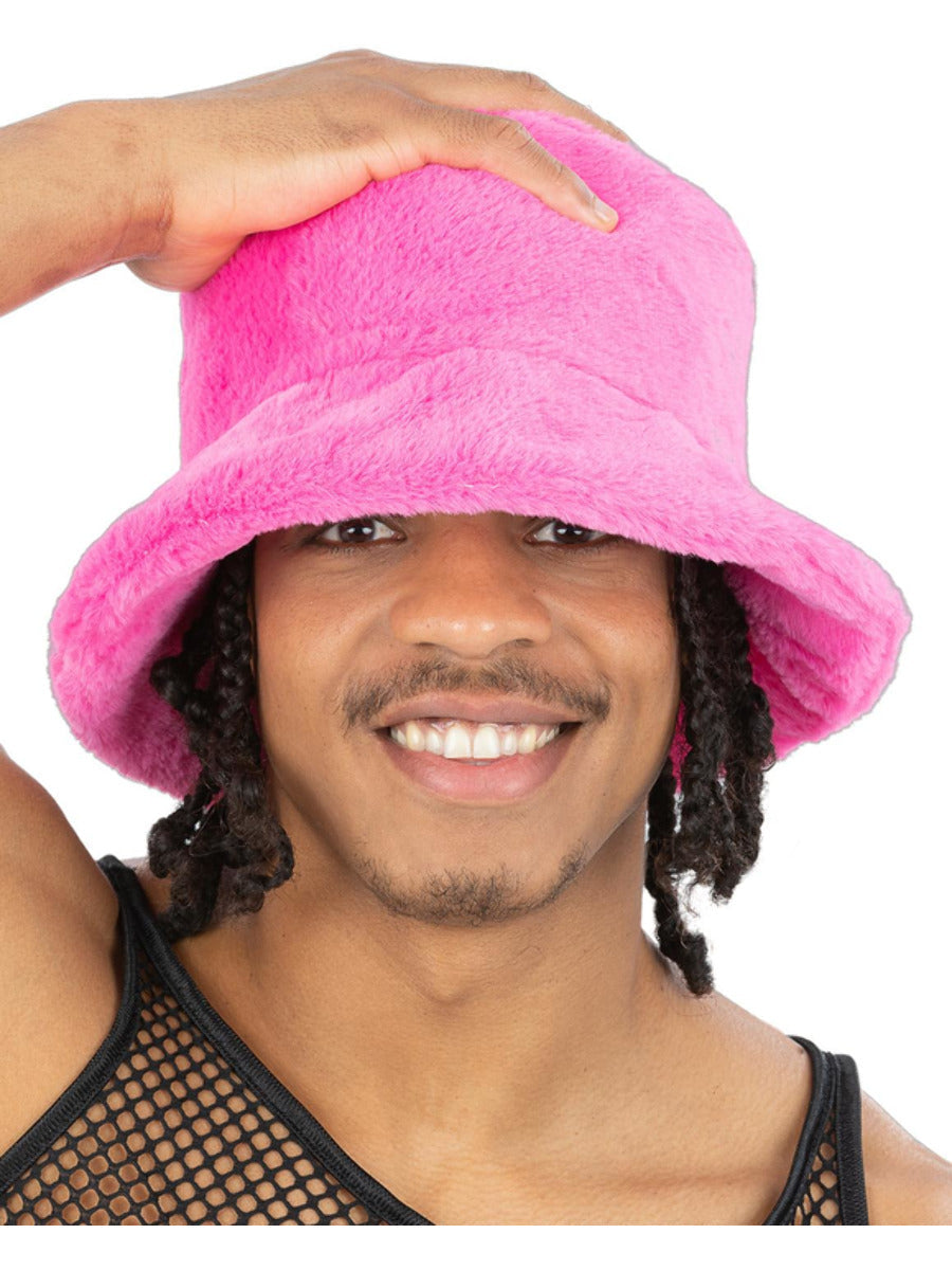 90's Fur Bucket Hat