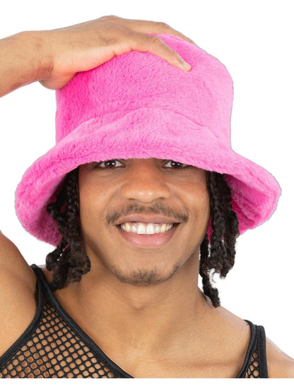 90's Fur Bucket Hat