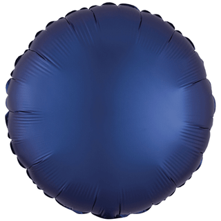 Plain Round Dark Blue 18" Balloon