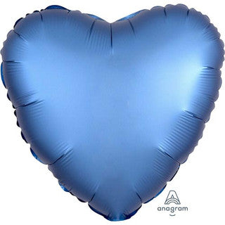 Plain Heart Blue 18" Balloon