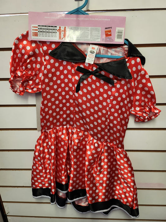 Minnie Mouse Child Costume 10-12