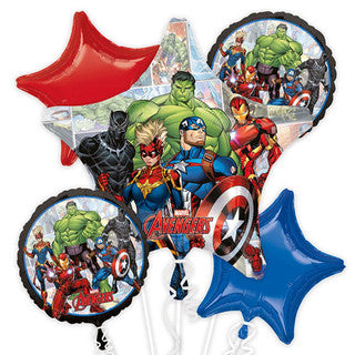Avengers Foil Balloon Bouquet