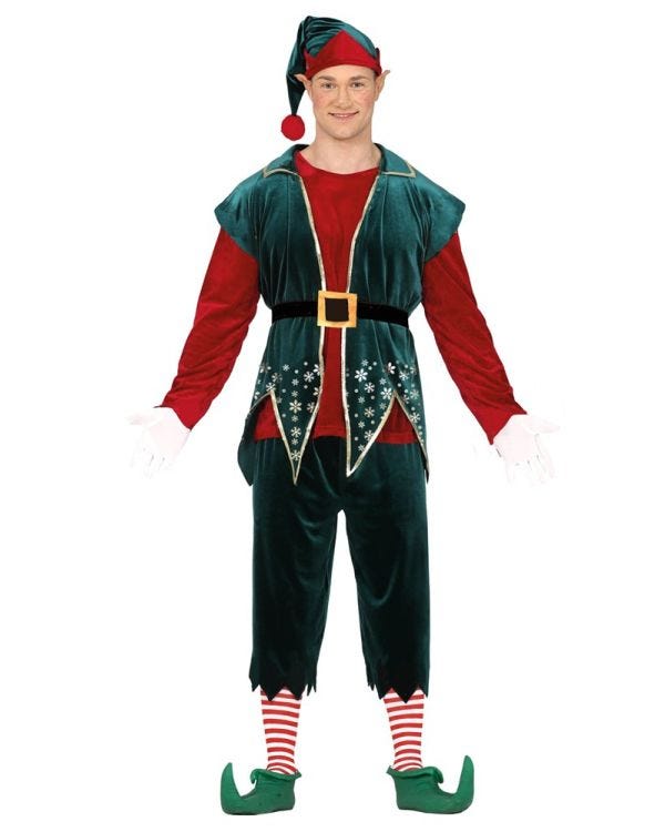 Deluxe Elf Costume