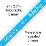 Baby Boy Blue Banner
