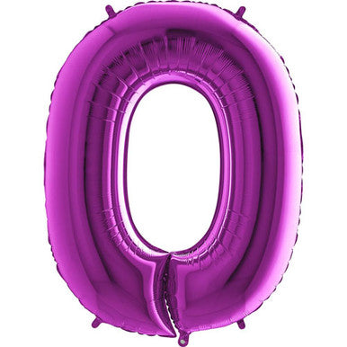 Giant Foil Number Balloon - 0