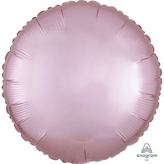 Plain Round Pink/ Rose 18" Balloon