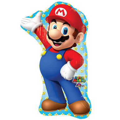 Mario Supershape Foil Balloon