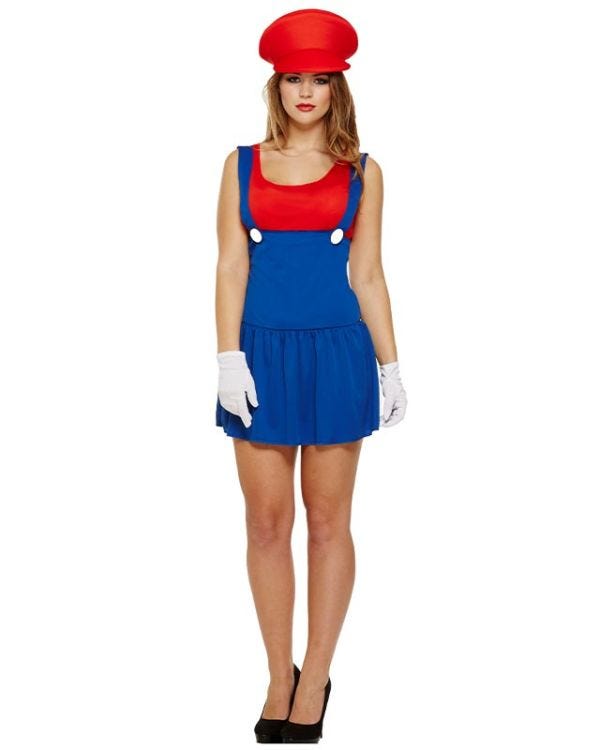 Red Plumber Costume