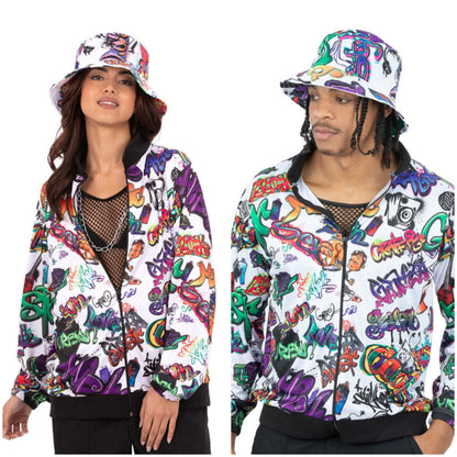 90's Graffiti Jacket Costume