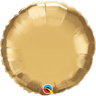 Plain Round Chrome 18" Balloon