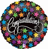Congratulations 18" Foil Balloon