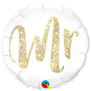 Mr or Mrs 18" Foil Balloon