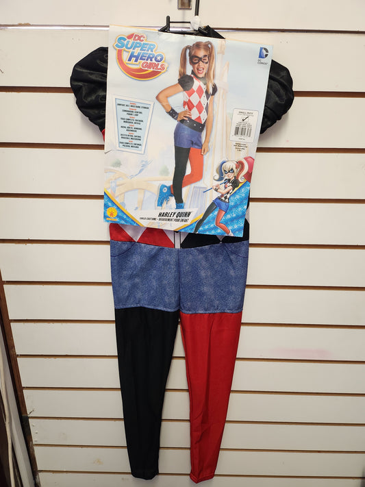 Official Harlequin Jumpsuit Child Costume 3-4
