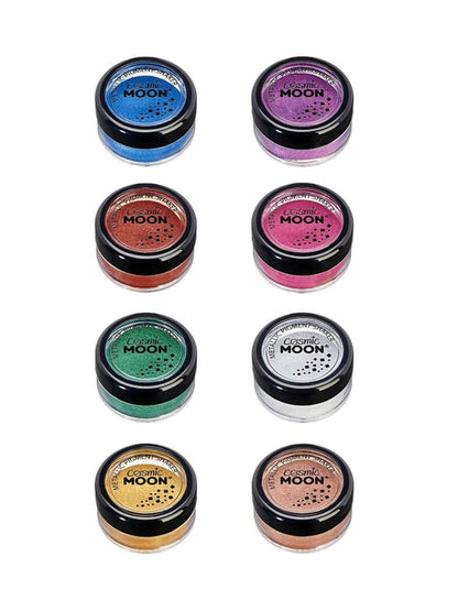 Moon Creations Face and Body Glitter Metallic Pigment Shakers Pot