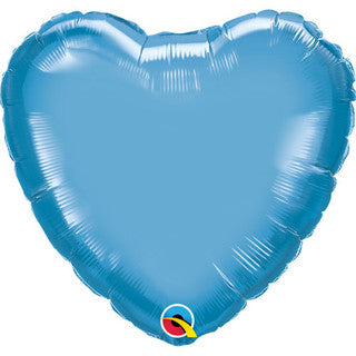 Plain Heart Chrome 18" Balloon