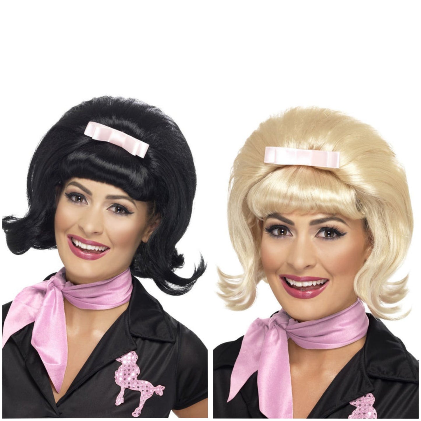 50's Flicked Beehive Wig