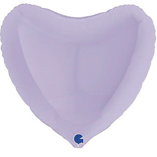 Plain Heart Pastel Giant 36" Balloon