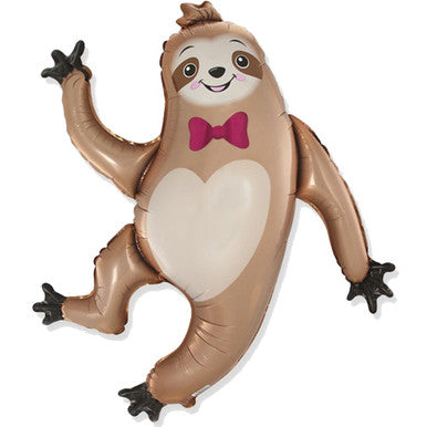 Cute Sloth Supershape Foil Balloon