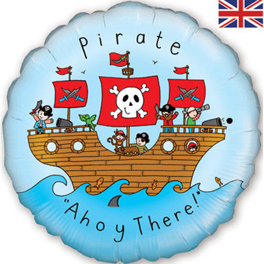 Pirate Ahoy There 18" Balloon