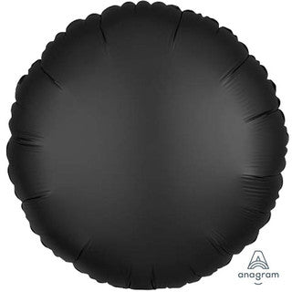 Plain Round Beige/ Brown/ Black 18" Balloon