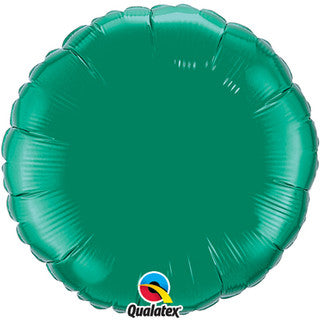 Plain Round Green 18" Balloon