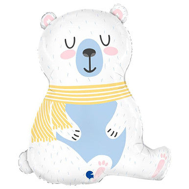 Polar Bear Supershape Foil Balloon