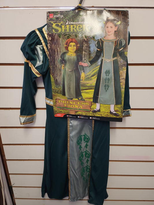 Official DreamWorks Shrek Princess Fiona Child Costume 4-6