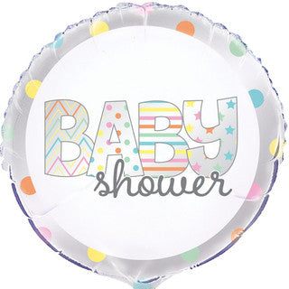 Baby Shower 18" Foil Balloon