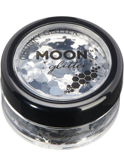 Moon Creations Face and Body Glitter Classic Chunky Pot
