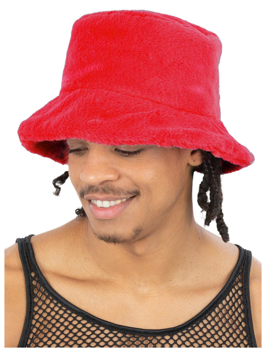 90's Fur Bucket Hat