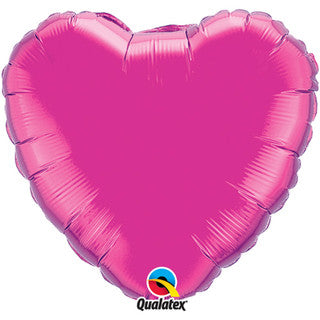 Plain Heart Pink 18" Balloon